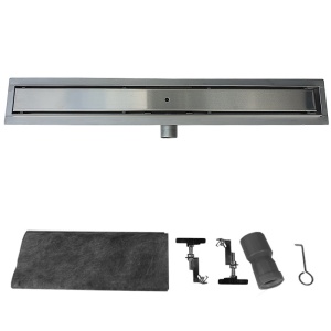 Rigola pentru dus din inox cu sifon inclus si randament ridicat DL01 80 cm - Img 16
