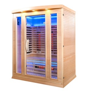 Sauna cu infrarosu MO-A3R LUX, pentru 3 persoane 150 x x105 x 190 cm - Img 12