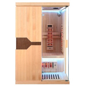 Sauna cu infrarosu MO-B2 PR, pentru 2 persoane 120 x 105 x 190 cm - Img 4