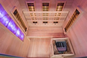 Sauna finlandeza cu infrarosu MO-SW2 COMBO si soba Harvia 3.5 kW 130 x 110 x 190 cm - Img 12