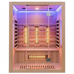 Sauna uscata cu infrarosu la temperatura joasa pentru 3-4 persoane Alta 150 x 120 cm - Img 9