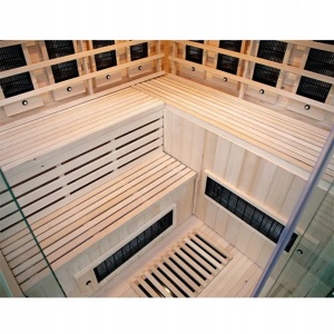 Sauna uscata cu infrarosu la temperatura joasa pentru 5-6 persoane Alta 180 x 180 cm - Img 7
