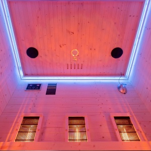 Sauna uscata cu infrarosu la temperatura joasa Tromso3 153 x 110 cm pentru 3-4 persoane - Img 12