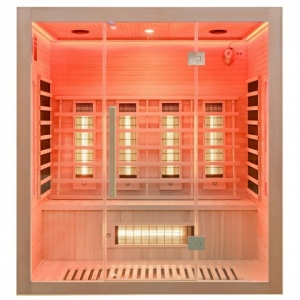 Sauna uscata cu infrarosu si temperatura joasa ALTA5, 3–4 persoane, 175x120 cm - Img 15