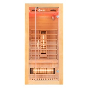 Sauna uscata cu infrarosu si terapie cromatica pentru 1 persoana EA1R 90 x 90 cm - Img 3