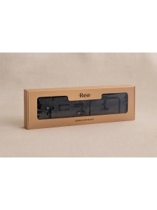 Set accesorii pentru baie GRID Black 4 piese - Img 7