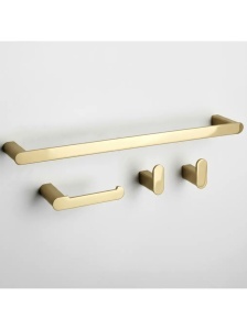 Set accesorii pentru baie Mati Gold 4 piese