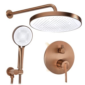 Set de dus incastrat Rea Grace Brush Copper cu caseta Box