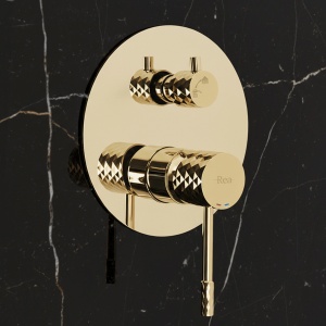 Set de dus incastrat Rea Lungo Diamond Gold + BOX - Img 2