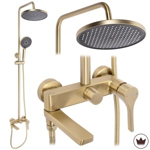Set de dus Rea Maxim auriu periat