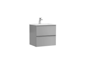 Set mobilier baie suspendat Gala Shona galet mat 60 x 46 x 56.5 cm cu lavoar Klea