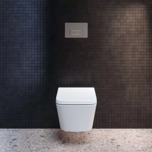 Set rezervor WC cu cadru Ideal Standard ProSys si clapeta Oleas M1 crom lucios - Img 8