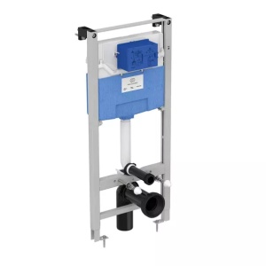 Set rezervor WC cu cadru Ideal Standard ProSys si clapeta Oleas M3 negru mat - Img 5
