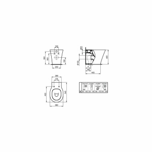 Set vas wc pe pardoseala BTW cu capac softclose slim si bideu Ideal Standard Connect Air Aquablade - Img 8