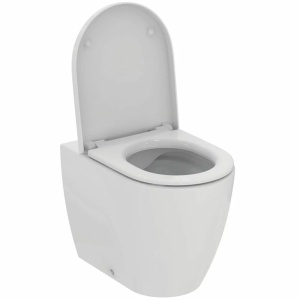 Set vas WC pe pardoseala Ideal Standard Ellisse BTW cu capac softclose alb si bideu - Img 14
