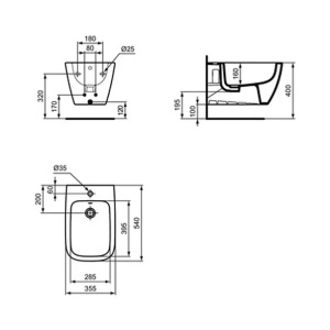Set vas WC suspendat Ideal Standard I.life B alb cu bideu si capac slim softclose - Img 15