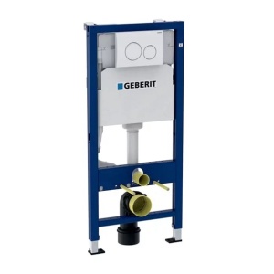 Set vas WC suspendat Ideal Standard I.life B cu capac slim softclose si set rezervor cu cadru incastrat si clapeta alba - Img 4