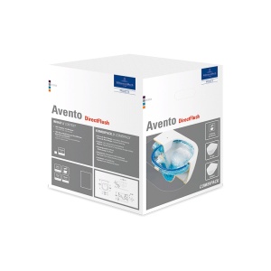 Set vas wc suspendat Villeroy&Boch Avento Direct Flush cu capac slim soft close - Img 6