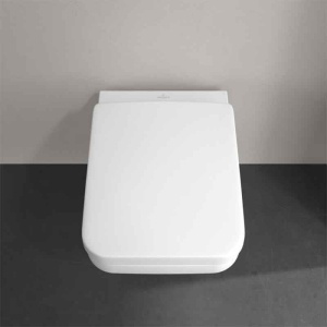 Set WC suspendat Villeroy&Boch, Architectura, TwistFlush, cu capac soft close, quick release, alb - Img 5