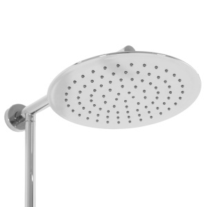 Sistem Complet De Dus REA ALDI, Montaj Pe Perete, Para Rotunda Tip Ploaie 25x25 Cm, 3 Functii De Curgere A Apei, Finisaj Crom - Img 2