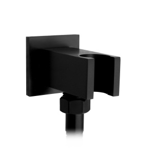 Sistem complet de dus REA FENIX, montaj incastrat in perete, ploaie de dus 25x25cm, finisaj negru mat - Img 3