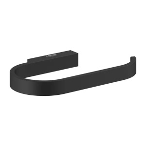 Suport hartie igienica Grohe Selection negru mat Phantom Black