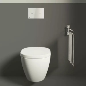 Suport prosop doua brate Ideal Standard IOM 45 cm - Img 2