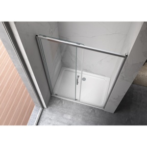 Usa de dus KZ14D culoare Crom, dimensiune reglabila 125-130cm - Img 11