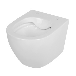 Vas de toaleta suspendat Mizu White 02, rimless cu capac din duroplast cu softclose - Img 9