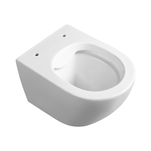Vas toaleta WC suspendat Mizu White cu capac din duroplast cu softclose - Img 4