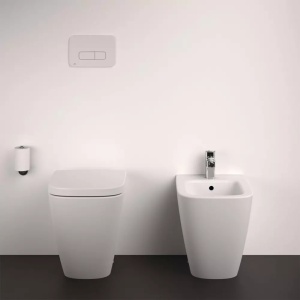 Vas WC pe pardoseala Ideal Standard i.life S rimless alb lucios - Img 2