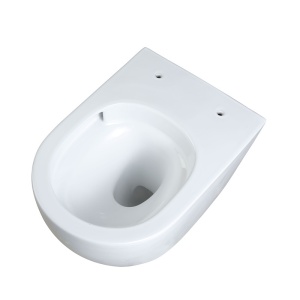 Vas WC suspendat Mizu Tornado White TR-02, rimless cu capac din duroplast si inchidere softclose - Img 7
