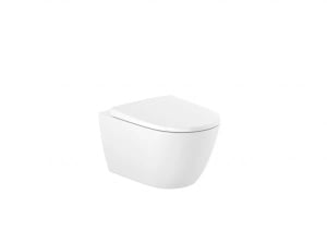 Vas WC suspendat Roca Ona rimless alb lucios 53 x 36 cm