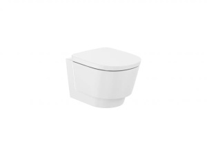 Vas WC suspendat Roca Tura rimless alb lucios 50 x 36 cm