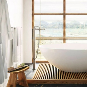 Bara portprosop Hansgrohe AddStoris negru - crom periat - Img 3