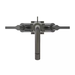 Baterie bideu Ideal Standard Atelier Joy Neo gri Magnetic Grey dubla comanda - Img 7