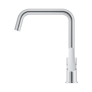 Baterie bucatarie Grohe Eurosmart crom cu pipa inalta - Img 2