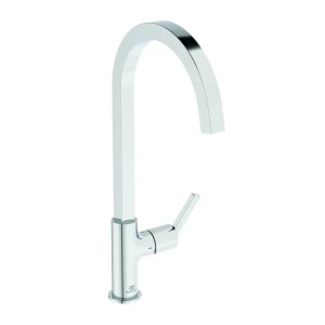 Baterie bucatarie Ideal Standard Gusto Square 306 crom lucios - Img 1