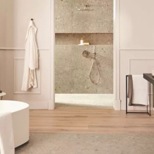 Baterie cada - dus incastrata Ideal Standard Atelier Joy argintiu Silver Storm fara corp ingropat - Img 7