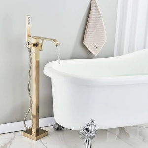 Baterie cada freestanding REA CARAT gold brush - Img 7