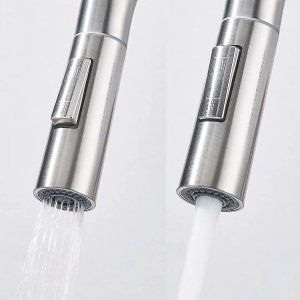 Baterie de bucătărie Rea Fresh High BRUSH NICKEL - Img 6