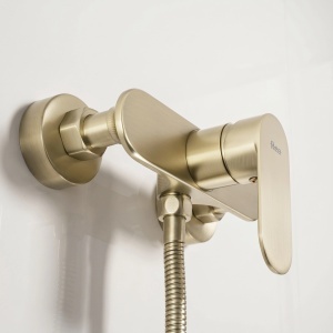 Baterie de dus REA Drop Brush Gold - Img 3