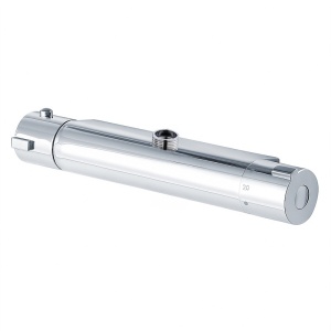 Baterie dus cu termostat si montaj pe perete T203 Chrome - Img 8