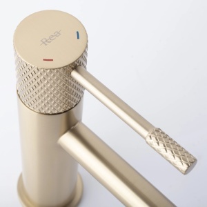 Baterie inalta pentru lavoar Rea Venti Brush Gold - Img 7