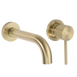 Baterie incastrata aurie Rea Lungo Stripe Brush Gold