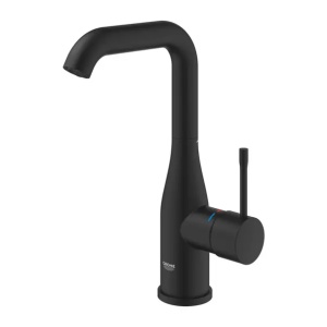 Baterie lavoar Grohe Essence L negru mat Phantom Black - Img 2