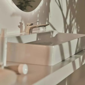 Baterie lavoar Ideal Standard Atelier Conca argintiu Silver Storm - Img 5