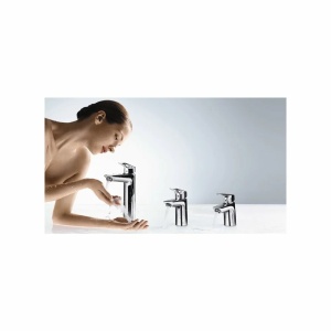 Baterie lavoar inalta PRO HANSGROHE LOGIS, 190 crom - Img 3