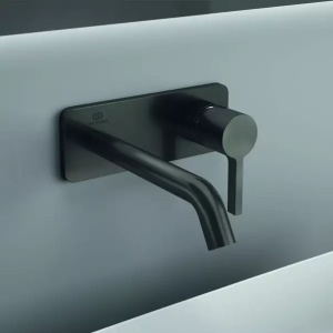 Baterie lavoar incastrata Ideal Standard Atelier Joy gri Magnetic Grey pipa 18 cm - Img 1