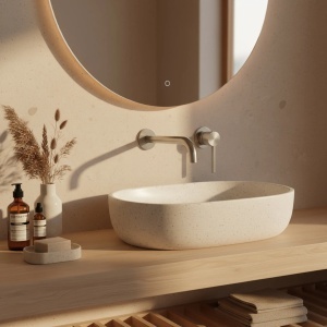Baterie lavoar incastrata Rea Foster Brush Nickel - Img 4